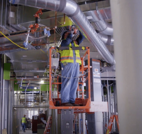 Mechanical systems installation