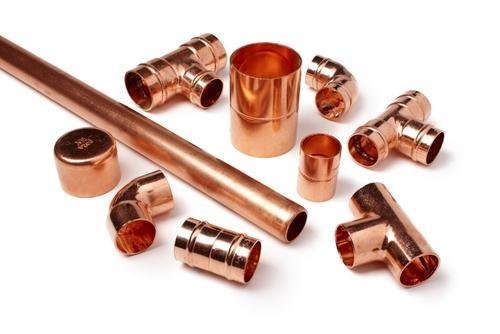 Copper piping and fittings